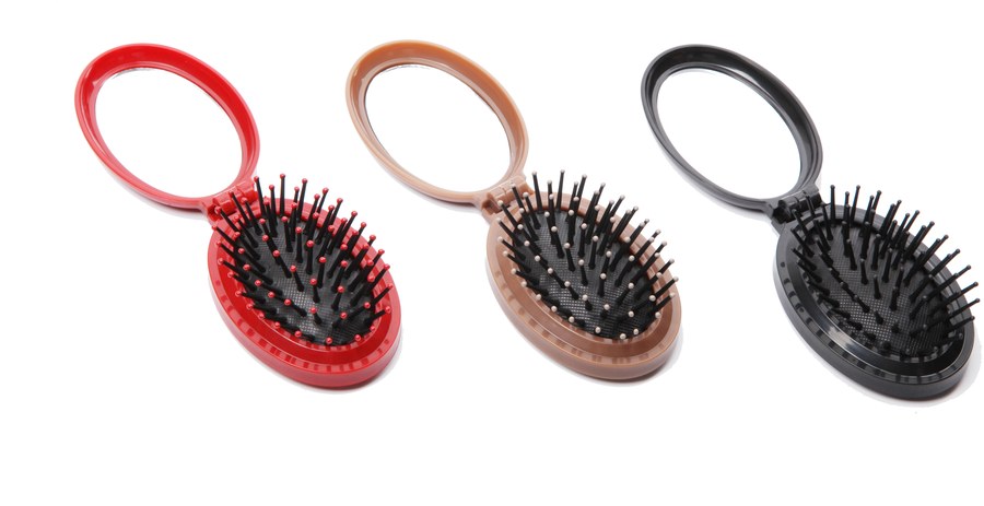 Plastic Hairbrush WDH2393 WDH2593 - plastic hair brush view 2