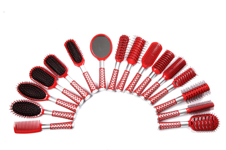 Plastic Hairbrush WDH25 - plastic hair brush