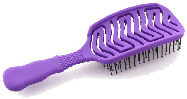 Plastic Hairbrush WDH53 WDH3353 - plastic hair brush view 4