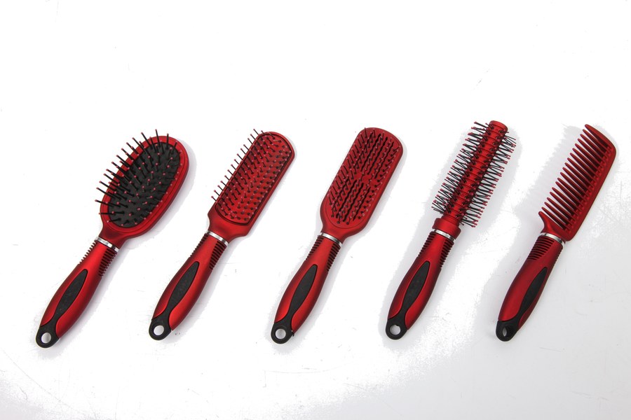 Plastic Hairbrush WDH22 WDHS22B WDHS8522 - plastic hair brush view 2