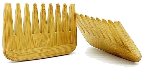 Wooden Brush and Comb